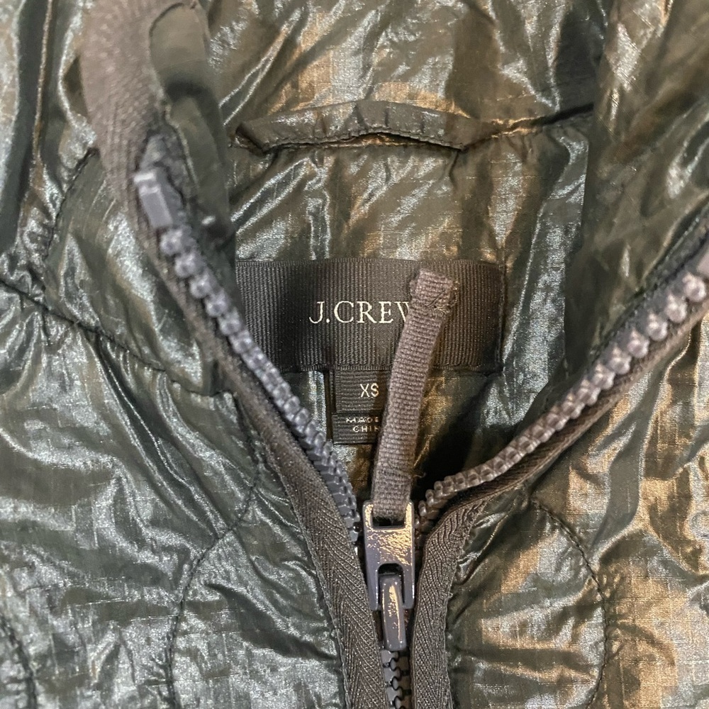 J. Crew Black Puffer Vest - Picture 7 of 7
